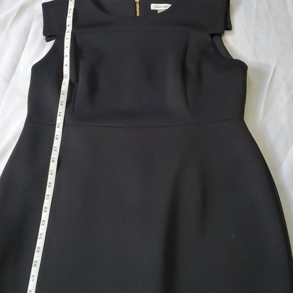 Calvin Klein Black Midi Dress